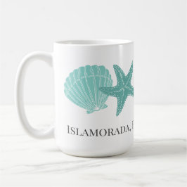 ビーチシーシェルズエアブロンバケーションレンタル コーヒーマグカップ