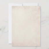 ビーチシーシェルズサンドシーサイ結婚ズ 招待状 (裏面)