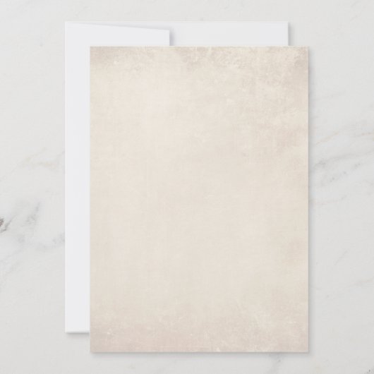 ビーチシーシェルズサンドシーサイ結婚ズ 招待状 (裏面)