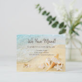 ビーチシーシェルズサンドムービング 案内ポストカード (スタンド正面)