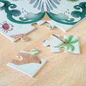 ビーチシーシェルズシーライフ ジグソーパズル (側面)