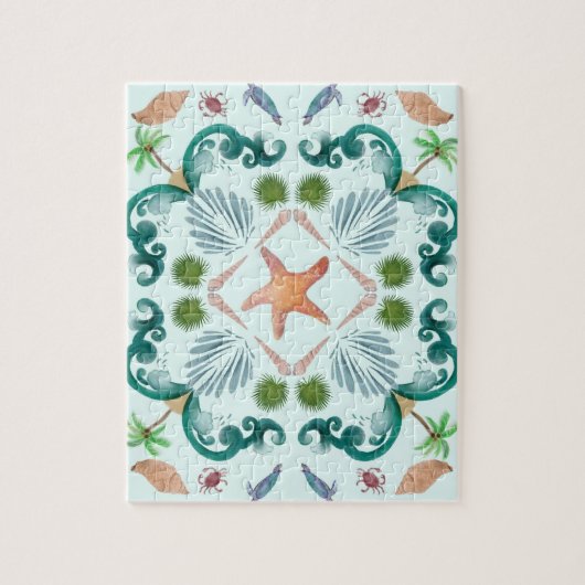 ビーチシーシェルズシーライフ ジグソーパズル (縦)