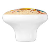 ビーチシーシェルドロワノブ – SRF セラミックノブ (側面)