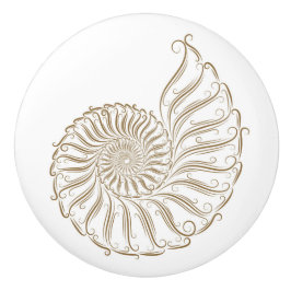 ビーチシーシェルドロワノブ – SRF セラミックノブ