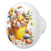 ビーチシーシェルドロワノブ – SRF セラミックノブ (右)