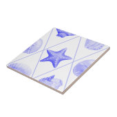 ビーチシーシェルパターン タイル (側面)