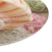 ビーチシーシェル写真海岸 カッティングボード (角)