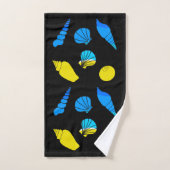 ビーチシーシェル バスタオルセット (ハンドタオル)