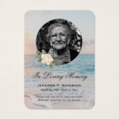 ビーチシーショアイエローフローラメモリアルカード (正面)