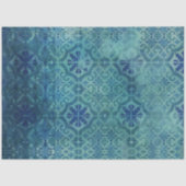 ビーチシーショアウッドネイビーブルータイルデクページ 薄葉紙 (正面)