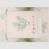 ビーチシーショアボタニカルシーウィードブルーデカップージ 薄葉紙 (正面)