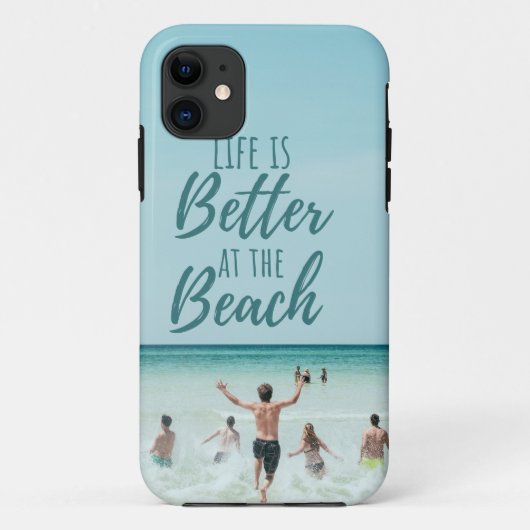 ビーチシースケープライフはビーチで良い Case-Mate iPhoneケース (裏面)