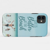 ビーチシースケープライフはビーチで良い Case-Mate iPhoneケース (裏面(横))