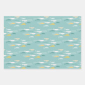 ビーチシーズングリーティングラッピング紙シート ラッピングペーパーシート (正面2)