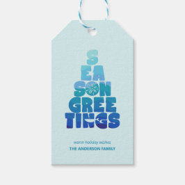 ビーチシーズングリーティング ギフトタグ