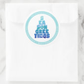 ビーチシーズングリーティング ラウンドシール (バッグ)