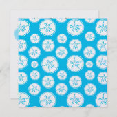 ビーチシーセル招待状- SRF 招待状 (正面/裏面)