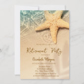 ビーチシーフィッシュリタイアメント招待状 招待状 (正面)