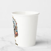 ビーチシーフードパールオイスターロースト30th誕生日 紙コップ (左)