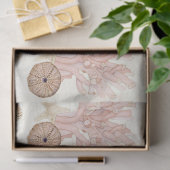 ビーチシーライフコーラルスターフィッシュシーシェルズウォーター色 薄葉紙 (ギフト)