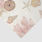 ビーチシーライフコーラルスターフィッシュシーシェルズウォーター色 薄葉紙 (詳細)