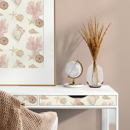 ビーチシーライフコーラルスターフィッシュシーシェルズウォーター色 薄葉紙