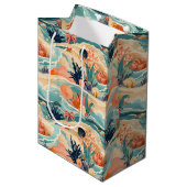 ビーチシーライフ ミディアムペーパーバッグ (正面アングル)