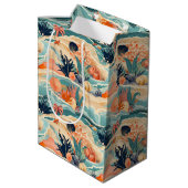 ビーチシーライフ ミディアムペーパーバッグ (裏面アングル)