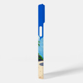 ビーチシーンの背後にある雲電話 Case-Mate iPhoneケース (裏面 / 右)