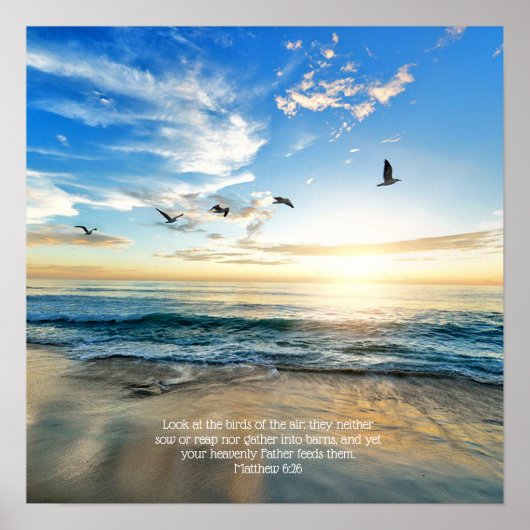 ビーチシーンカスタムポスター ポスター (正面)