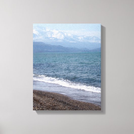 ビーチシーンキャンバスプリント キャンバスプリント (正面)