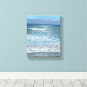 ビーチシーンキャンバス キャンバスプリント (インサイチュ (ウッドフロア))