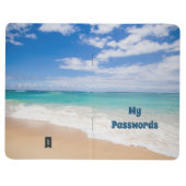 ビーチシーンパスワード帳 ポケットジャーナル (外側)