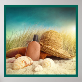ビーチシーンポスター ポスター