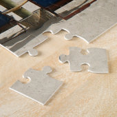 ビーチシーンモーリシャス。 ジグソーパズル (側面)