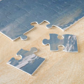 ビーチシーン印象派絵画のジグソーパズル ジグソーパズル (側面)