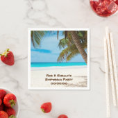 ビーチシーン1 スタンダードカクテルナプキン (インサイチュ)