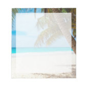 ビーチシーン1 ノートパッド (正面)