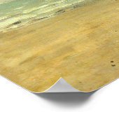 ビーチシーン – ユージェーンブダンファインアート ポスター (角)