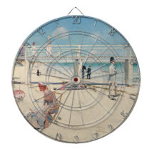 ビーチシーン(Holiday at Mentone) (Australian Art)