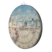 ビーチシーン(Holiday at Mentone) (Australian Art) ダーツボード (正面右)