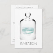 ビーチシー海クラブパーティーVIP招待状 招待状 (正面/裏面)