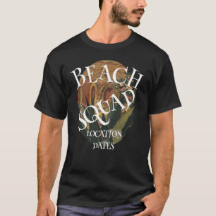 ビーチスクワッドナイトクラブレストランバーティキパブ2024 Tシャツ