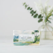 ビーチスケープビーチハウスコテージB&Bレンタルズ 名刺 (スタンド正面)