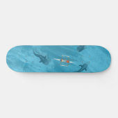 ビーチスタイルスケートボード スケートボード (横)