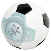 ビーチスタイル亀と曼荼羅 サッカーボール (3/4)