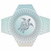 ビーチスタイル亀と曼荼羅 サッカーボール (フラット)