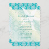 ビーチスターフィッシュサマーブライダルシャワー 招待状 (正面/裏面)