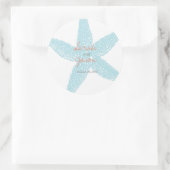 ビーチスターフィッシュシール3"ラウンド ラウンドシール (バッグ)