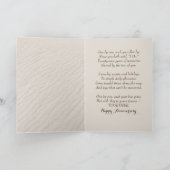 ビーチスターフィッシュ29周年記念 カード (内部)